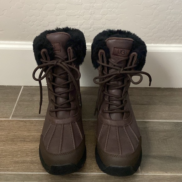 NEW UGG Adirondack IIl Women's Snow Winter
Boots Brown Size 7 - Picture 3 of 9